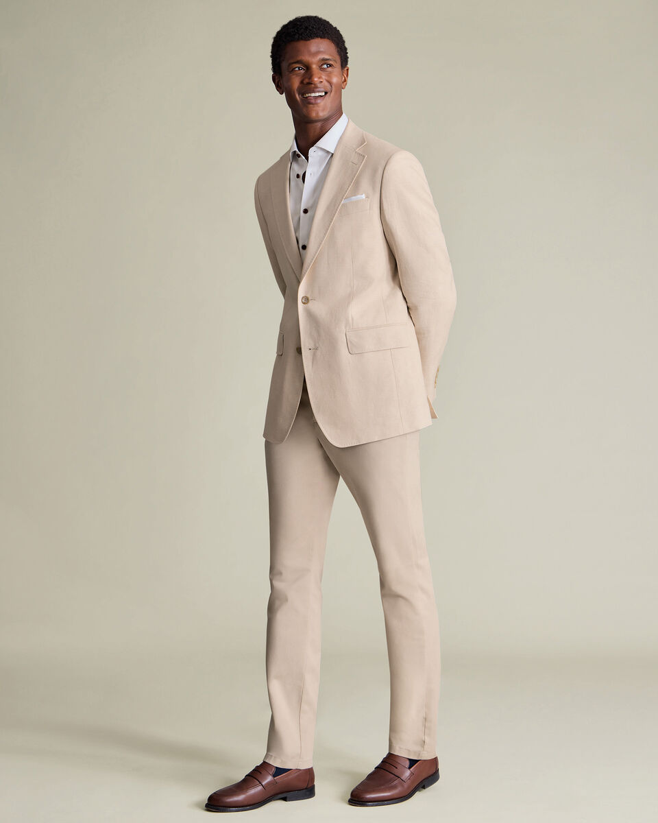 Linen Cotton Jacket - Ivory