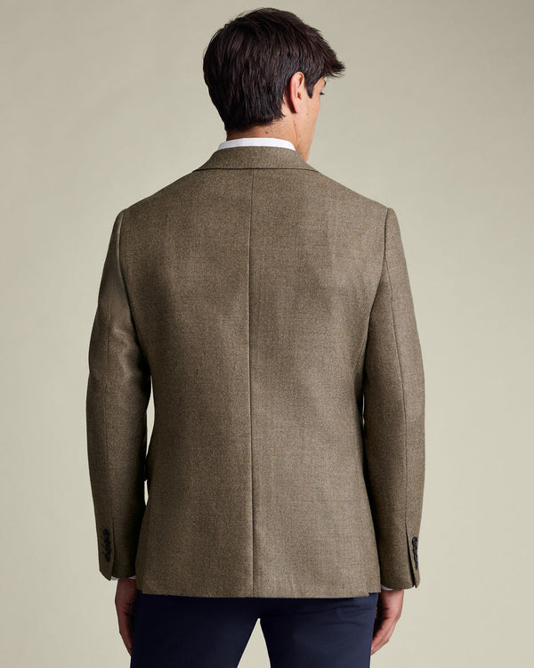 Wool Texture Jacket - Taupe