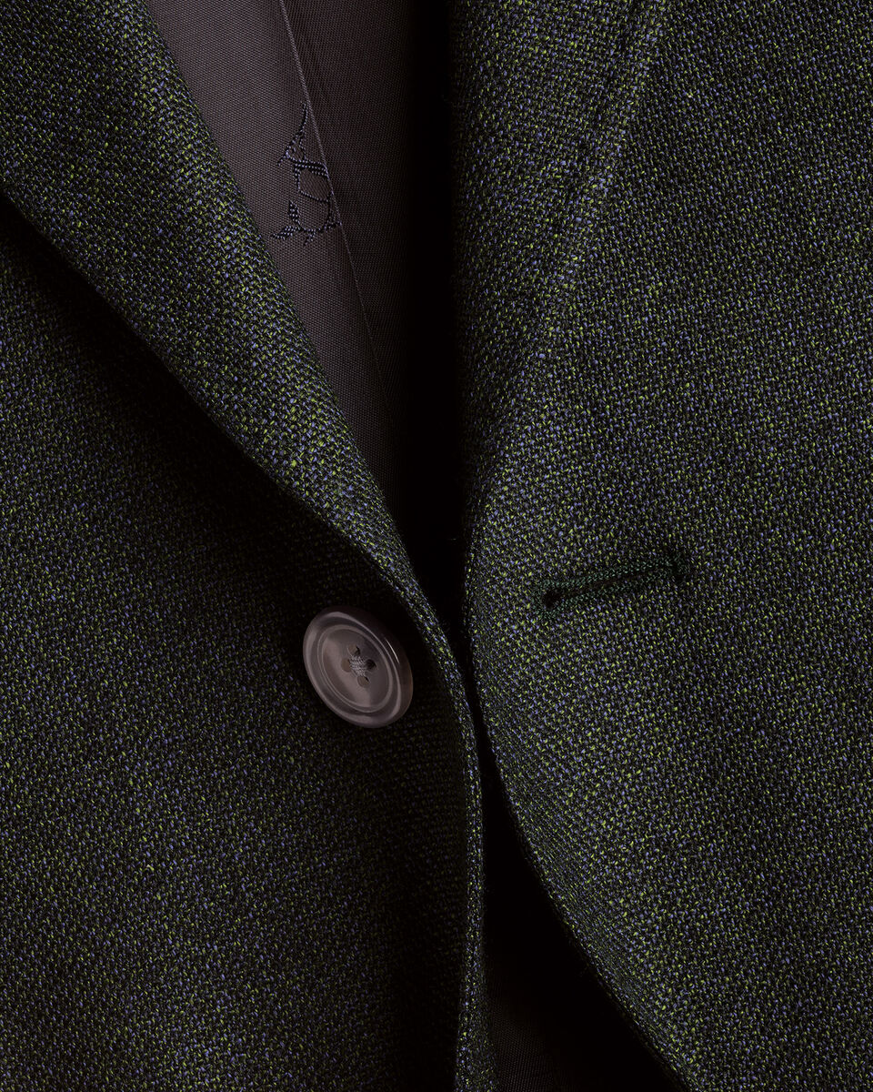 Luxury Italian Jacket - Forest Green