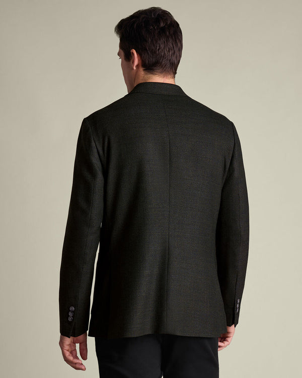 Luxury Italian Jacket - Forest Green