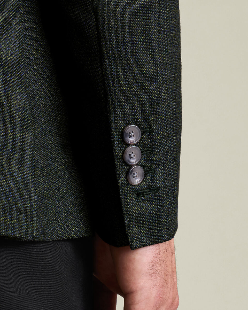 Luxury Italian Jacket - Forest Green