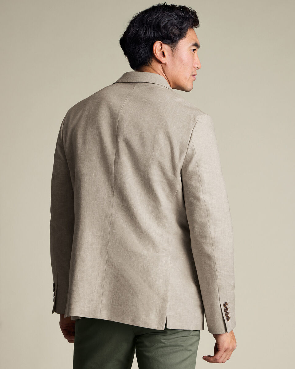 Linen Cotton Jacket – Stone