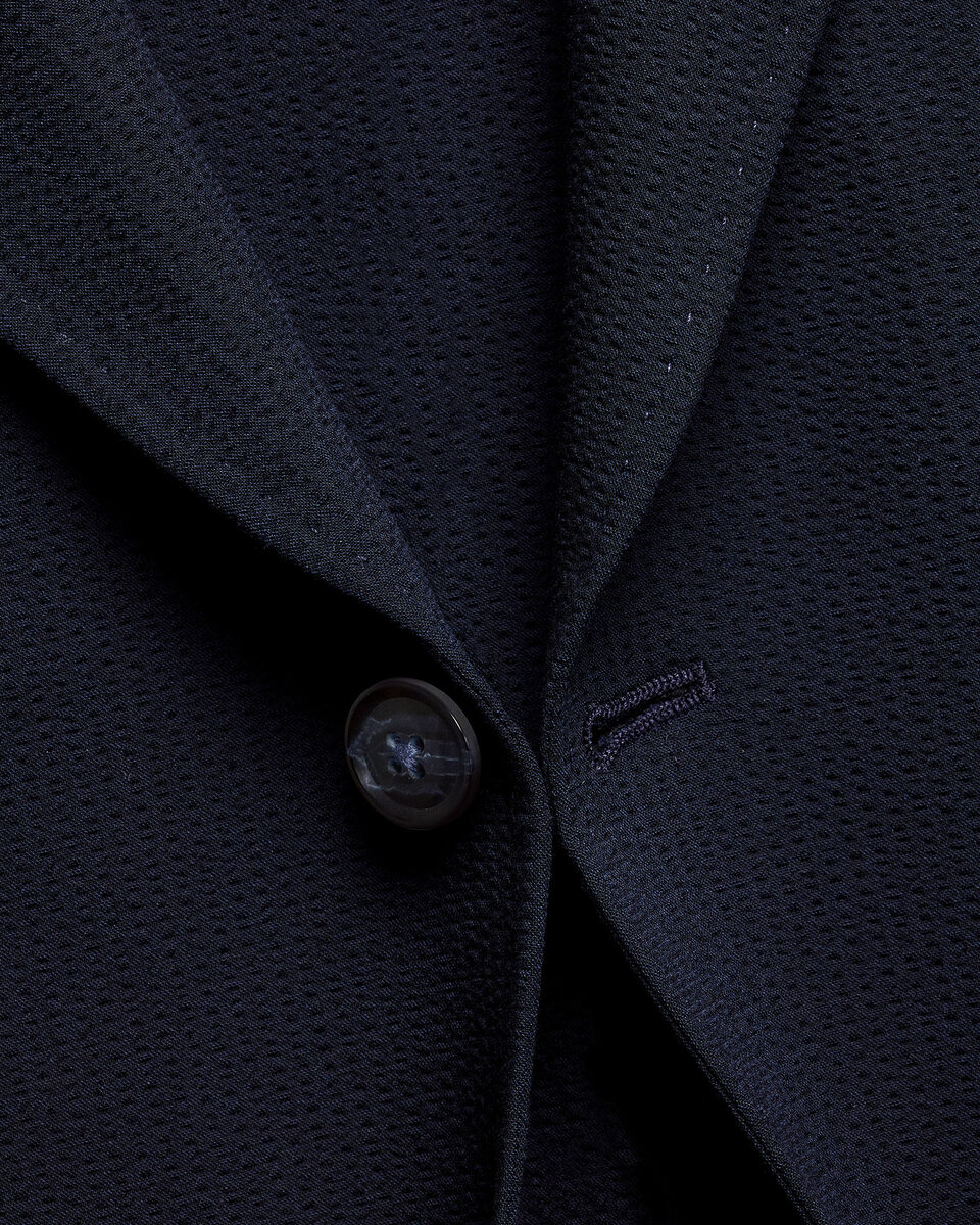Seersucker Jacket - Navy Secondary image