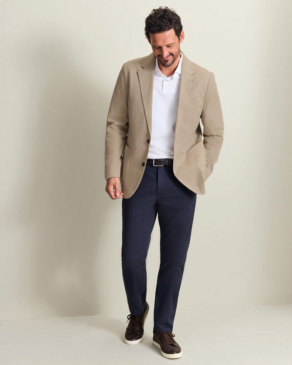 Cotton Stretch Jacket – Taupe
