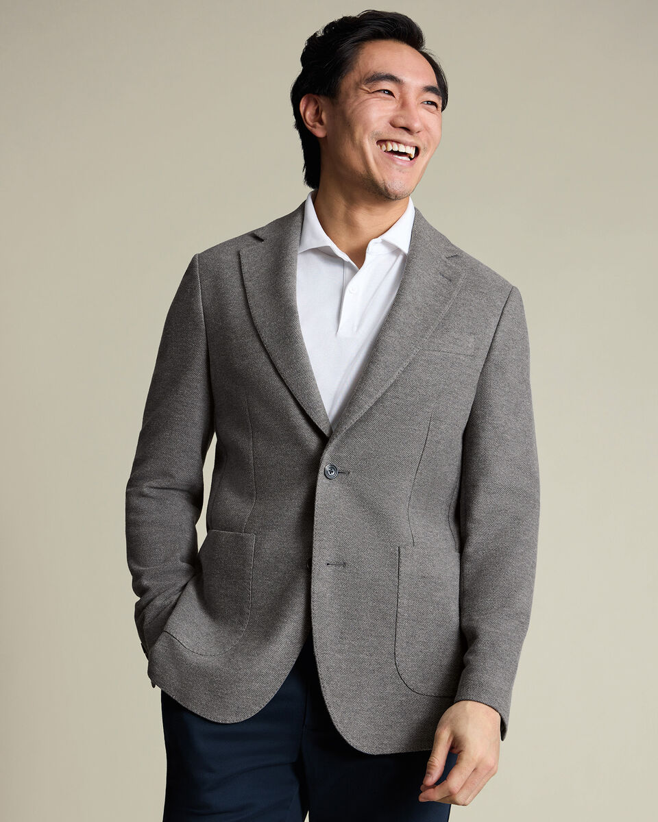Jersey Jacket - Gray