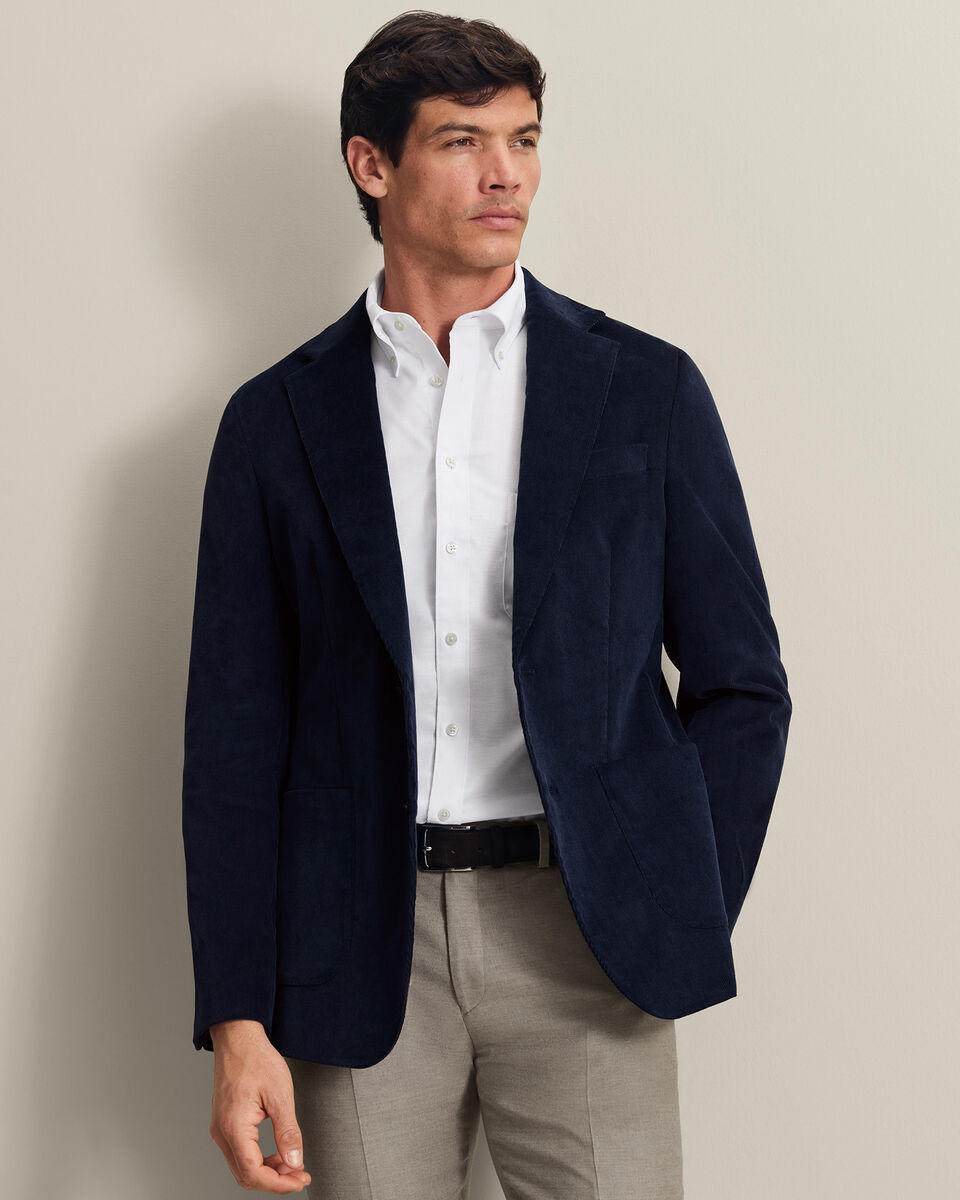 Corduroy Jacket - Navy