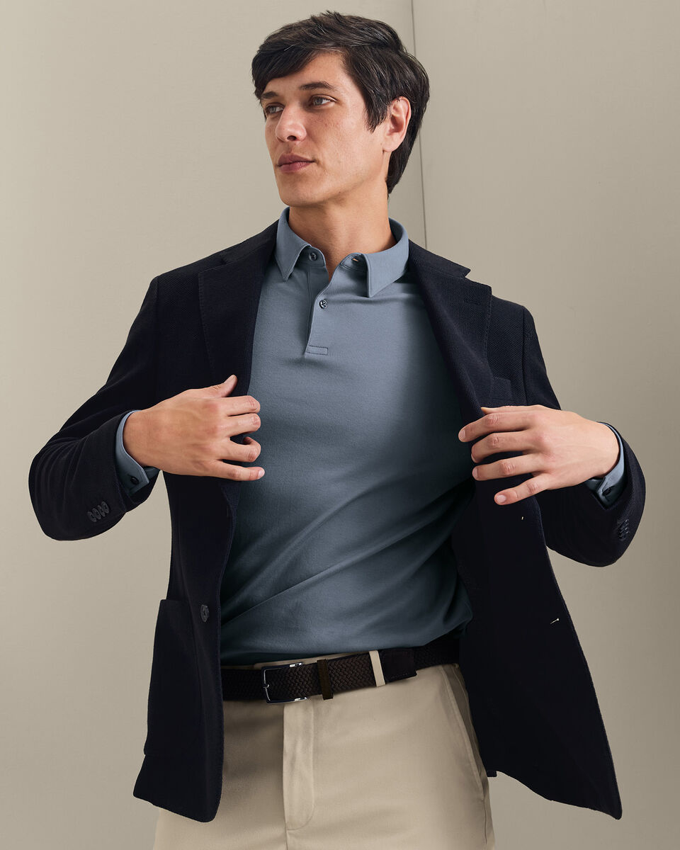 Unstructured Jacket - Navy Main image