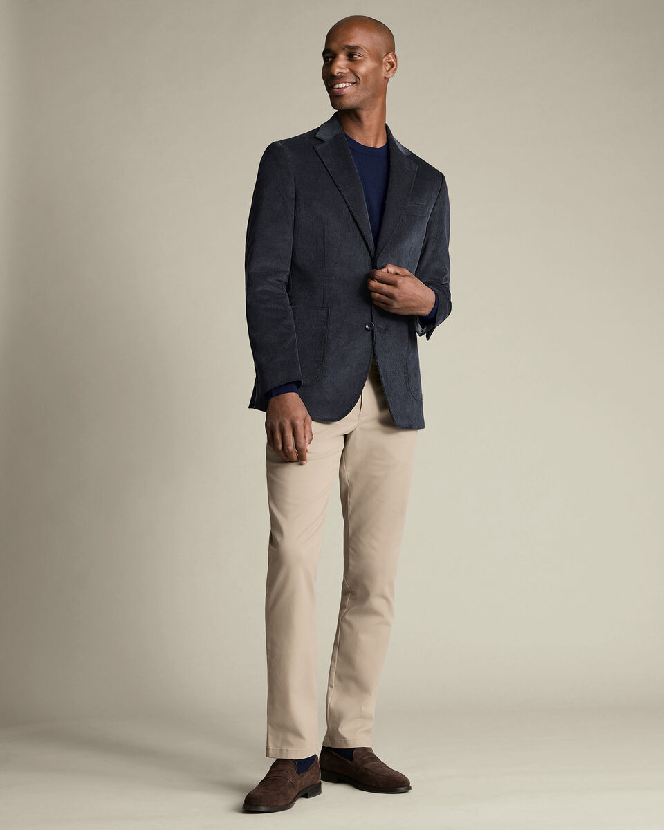 Corduroy Jacket - Navy