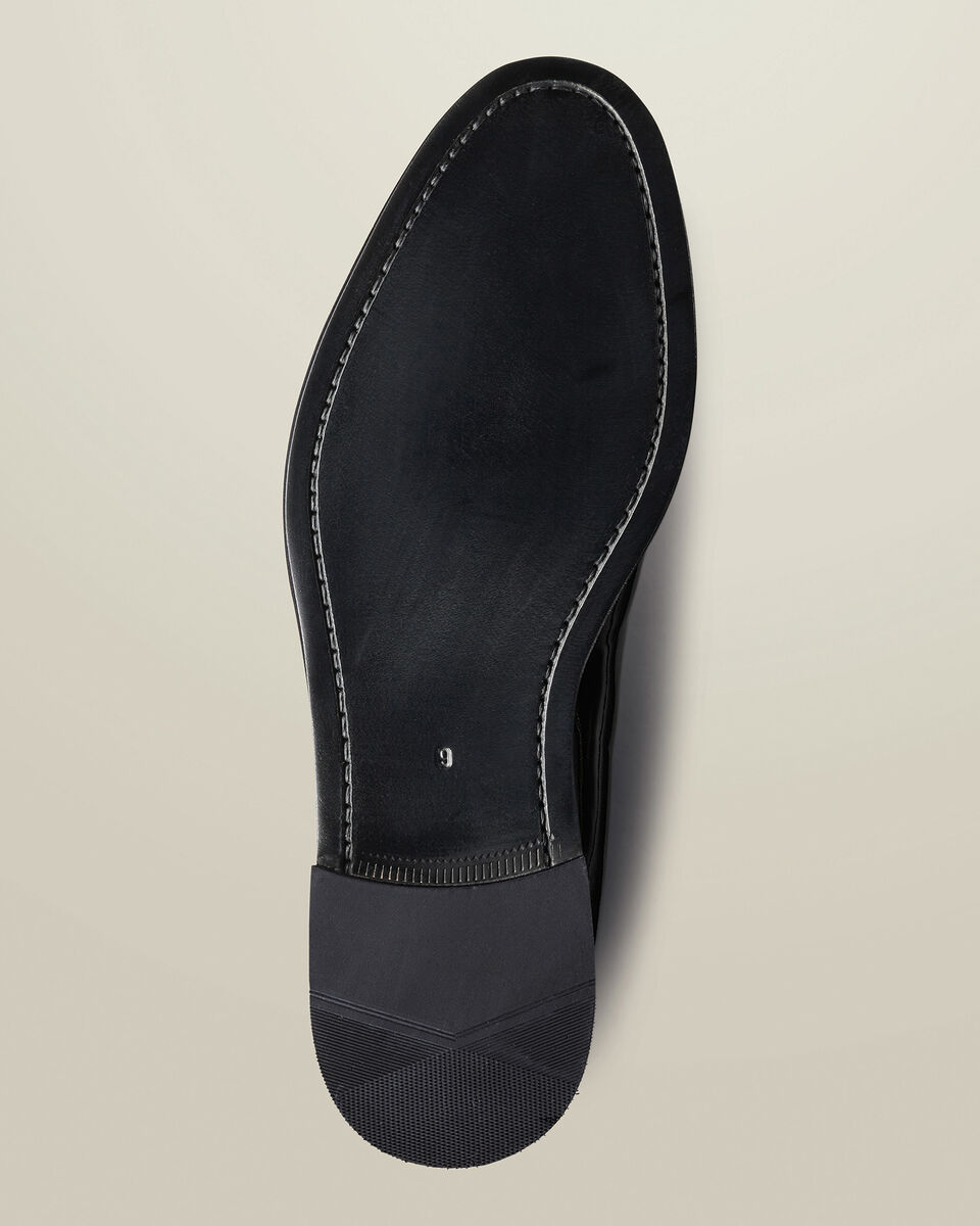 Patent Loafers - Black