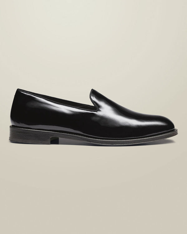 Patent Loafers - Black