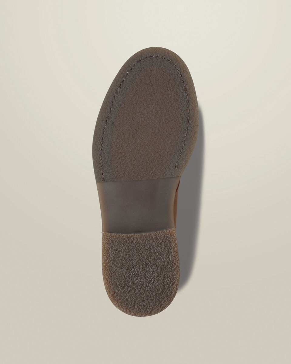 Waxed Leather Chukka Boots - Chocolate Brown