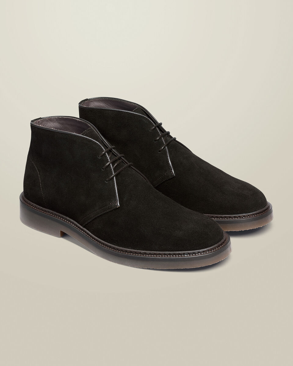 Suede Chukka Boots - Dark Chocolate Secondary image
