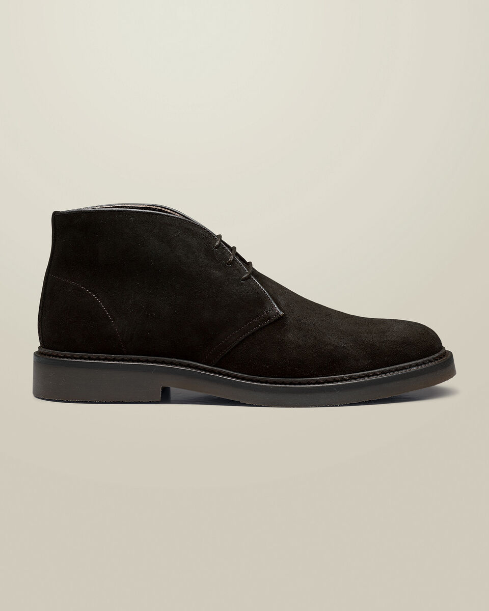 Suede Chukka Boots - Dark Chocolate Main image