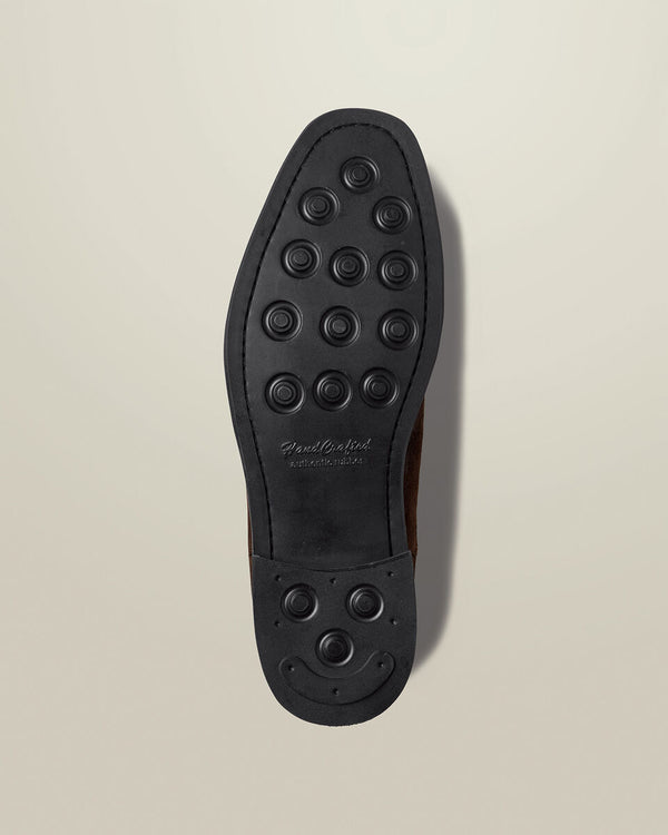 Suede Chelsea Boots – Chocolate Brown