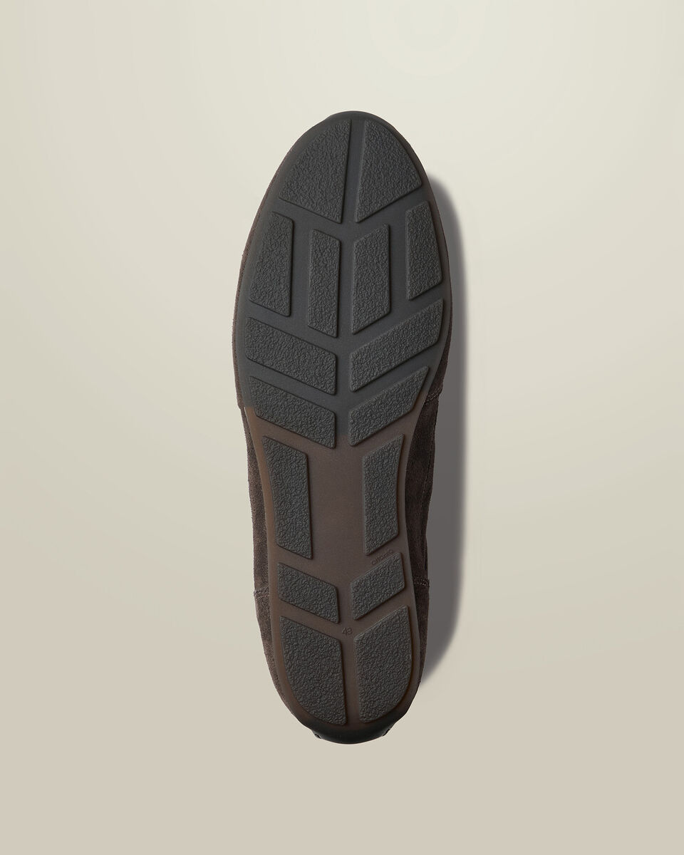 Suede Smart Sneakers - Dark Chocolate
