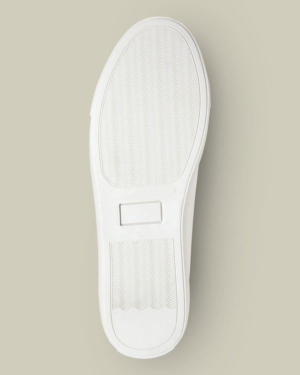 Leather Dress Sneakers - White