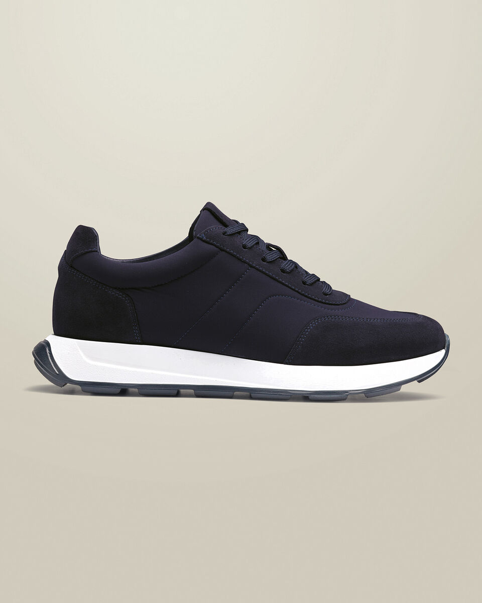 Textile Sneakers - Navy