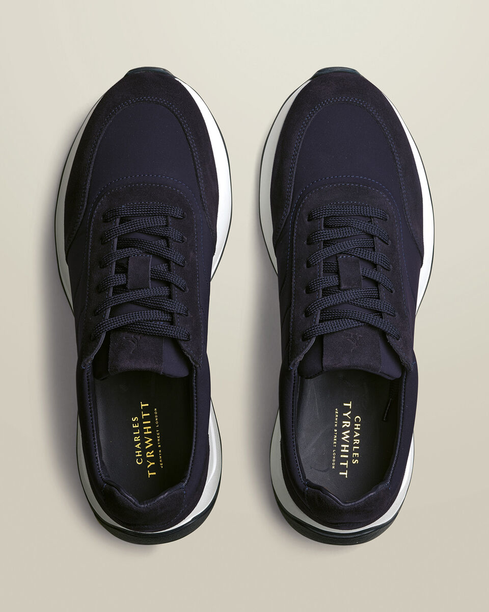 Textile Sneakers - Navy