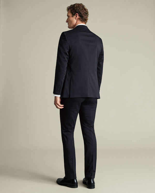Suit Jacket - Navy Stripe