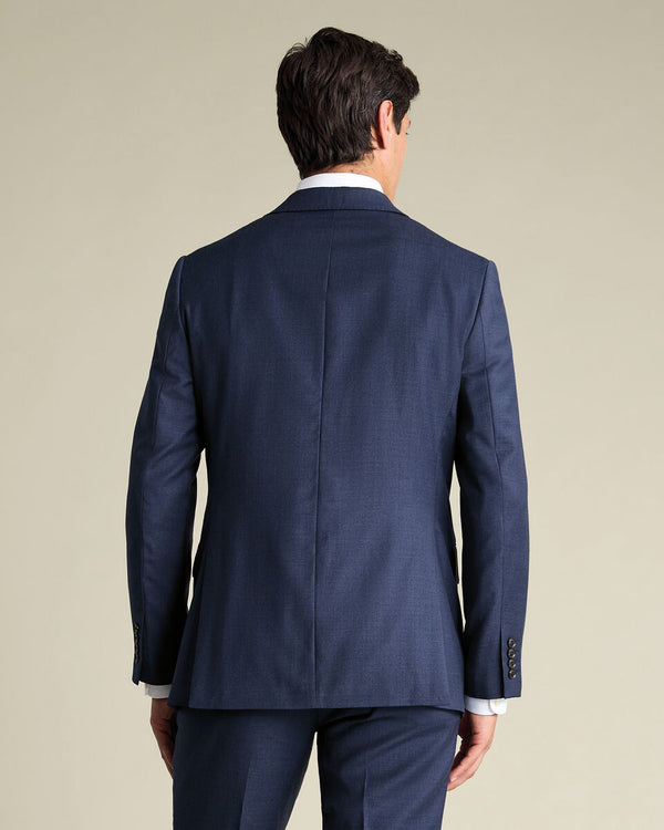 Natural Stretch Twill Suit Jacket – Indigo Blue