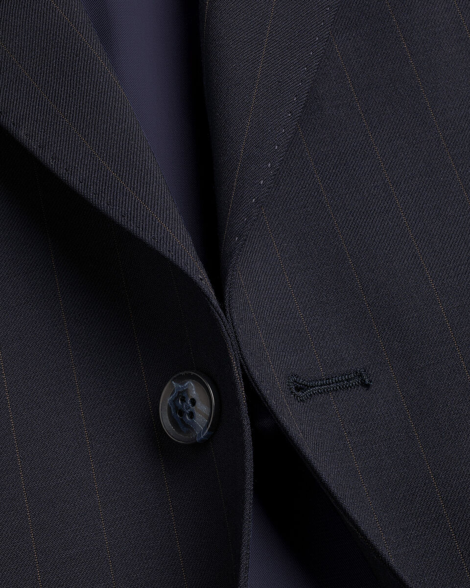 Stripe Suit Jacket - Dark Navy Secondary image
