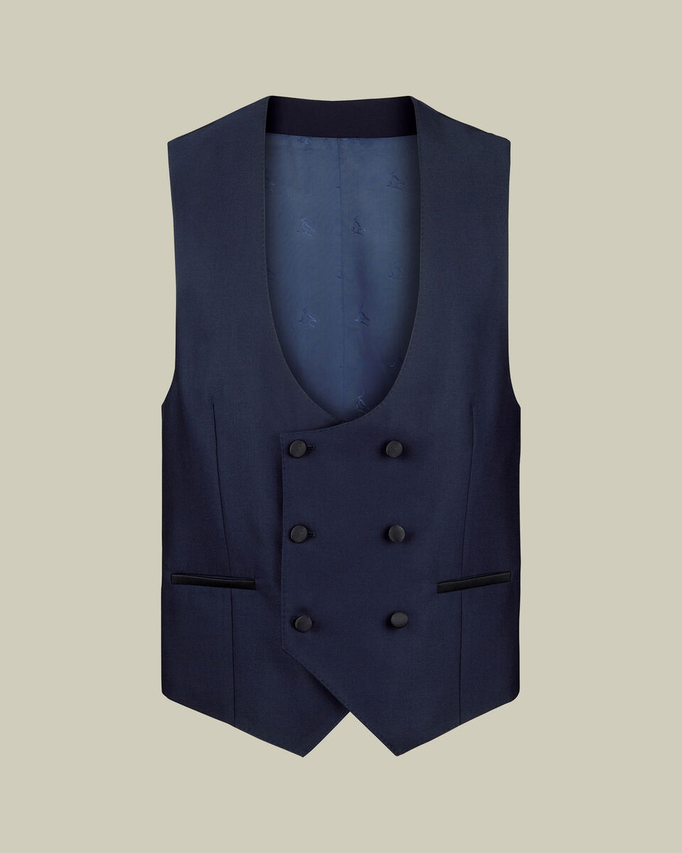 Tuxedo Vest - Dark Navy Main image