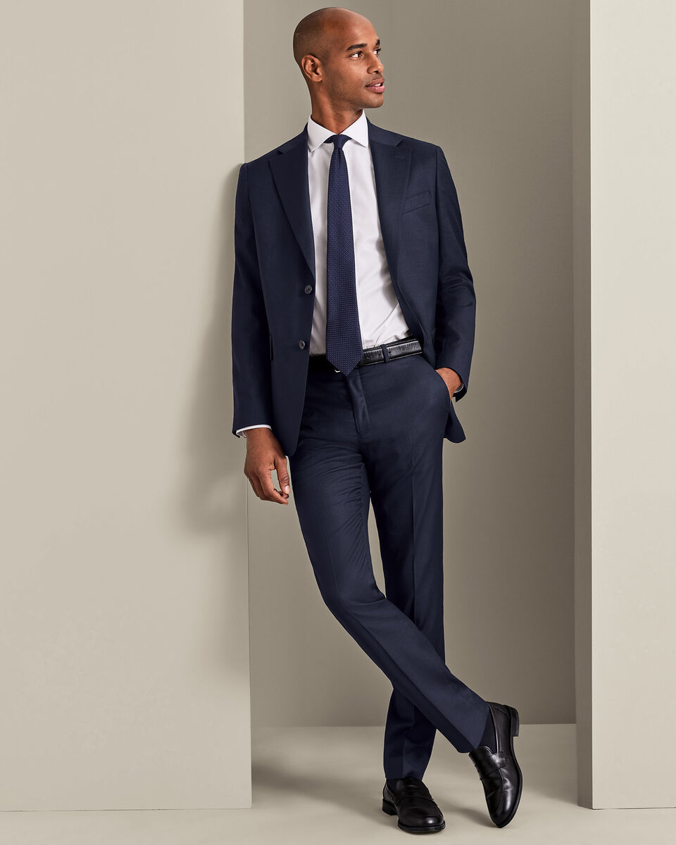 Italian Luxury Suit Jacket - Dark Navy
