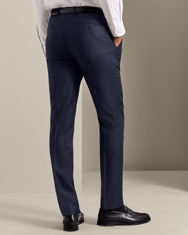 Italian Luxury Suit Pants - Dark Navy