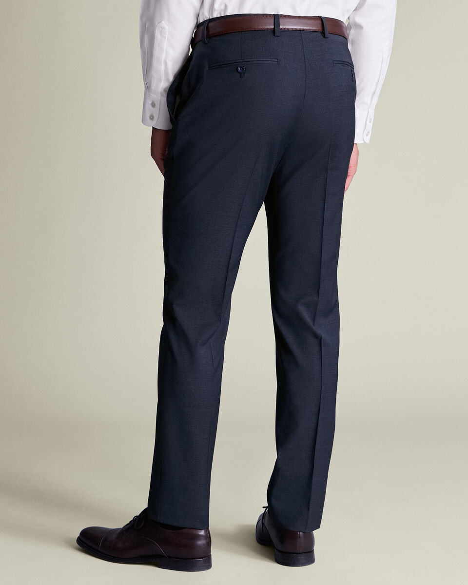 Italian Suit Pants - Steel Blue Secondary image