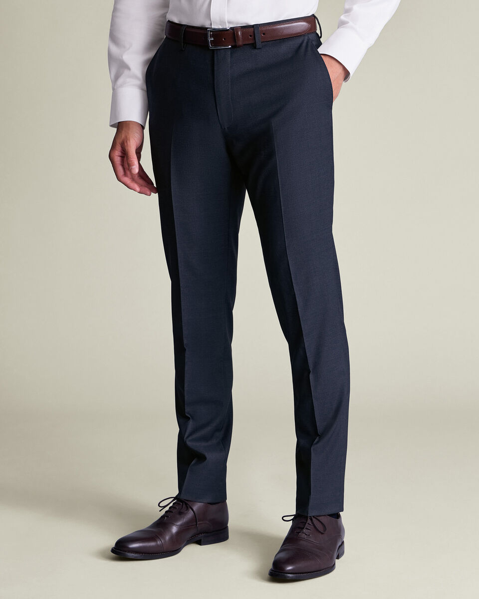 Italian Suit Pants - Steel Blue Main image