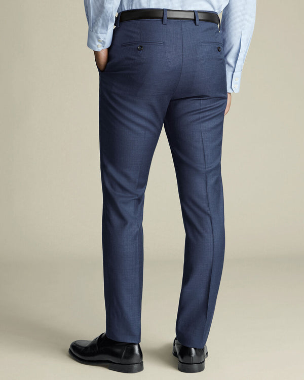 Italian Luxury Suit Pants - Royal Blue