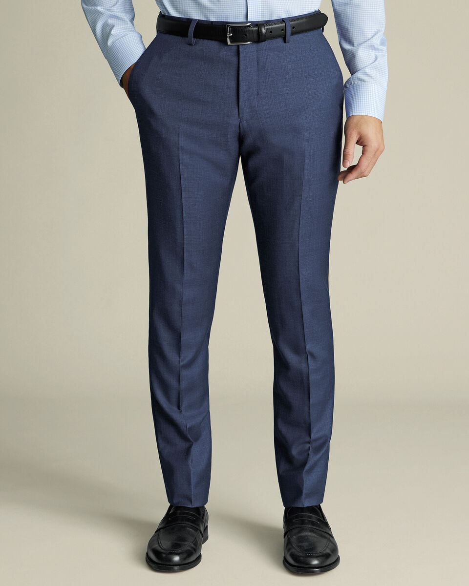 Italian Luxury Suit Pants - Royal Blue Main image