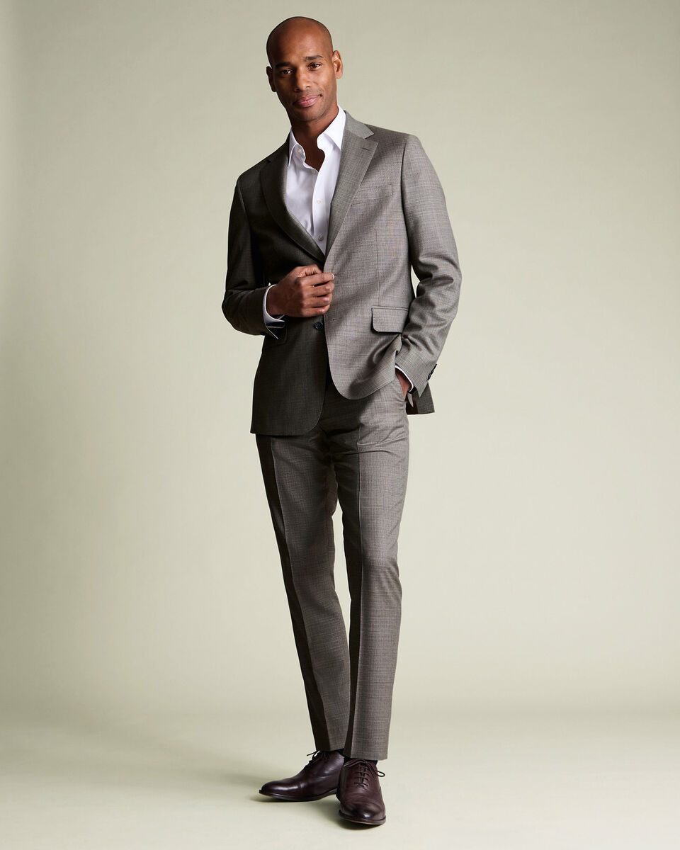 Italian Luxury Suit Jacket - Gray Main image