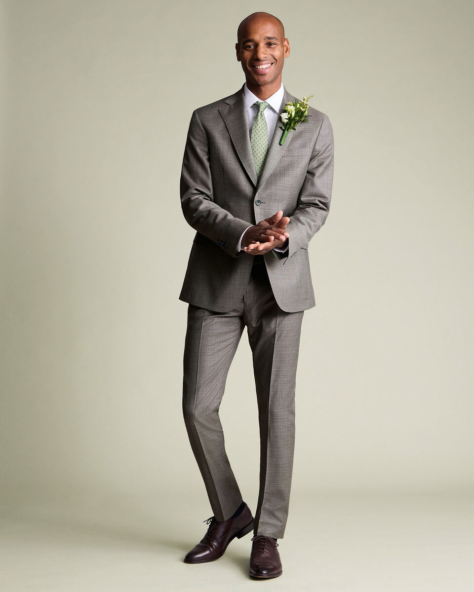 Italian Luxury Suit Jacket - Gray