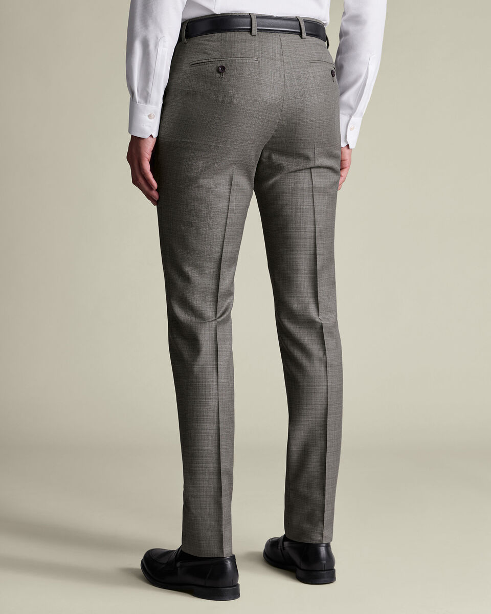 Italian Luxury Suit Pants - Gray