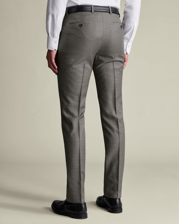 Italian Luxury Suit Pants - Gray