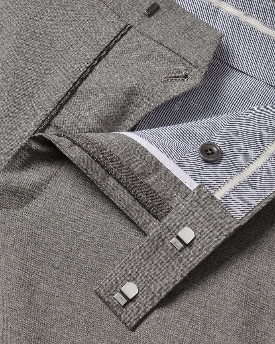 Italian Suit Pants – Gray