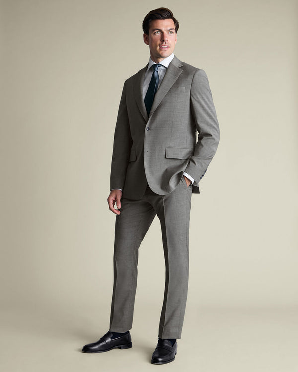 Italian Suit Pants – Gray