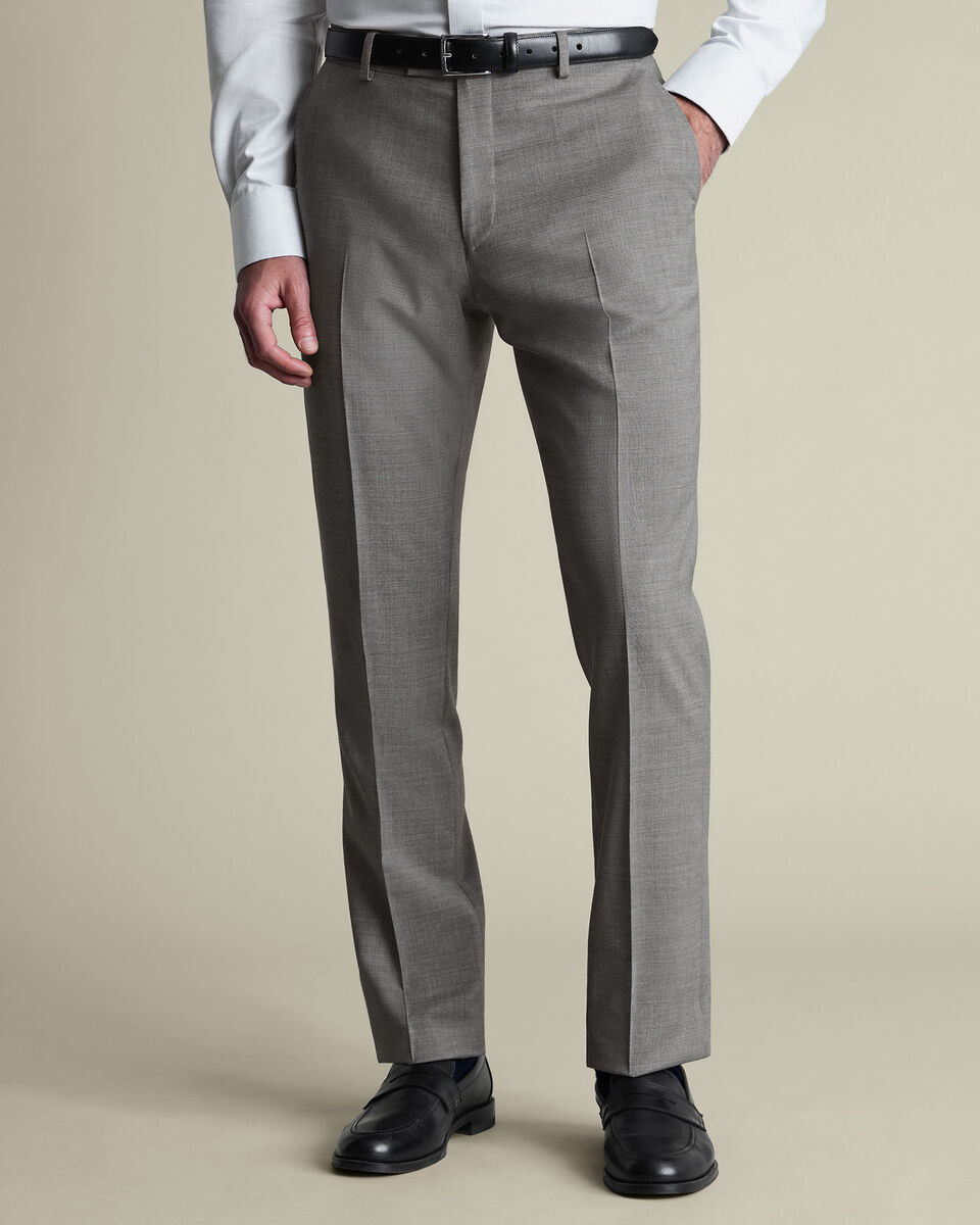 Italian Suit Pants – Gray