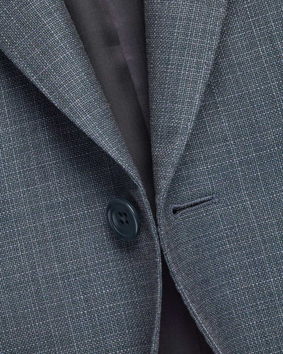 Italian Luxury Suit Jacket – Graphite Gray