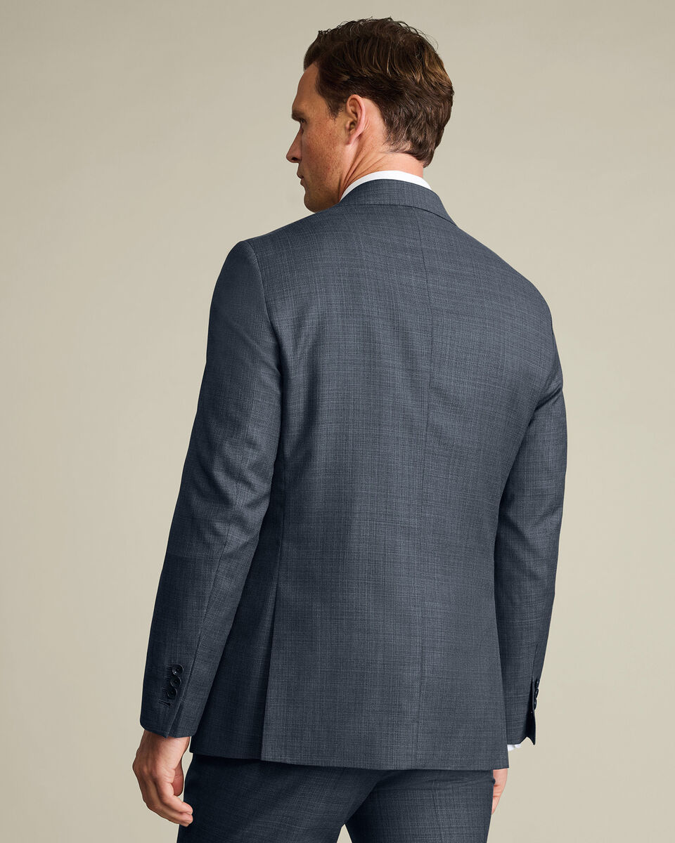 Italian Luxury Suit Jacket – Graphite Gray