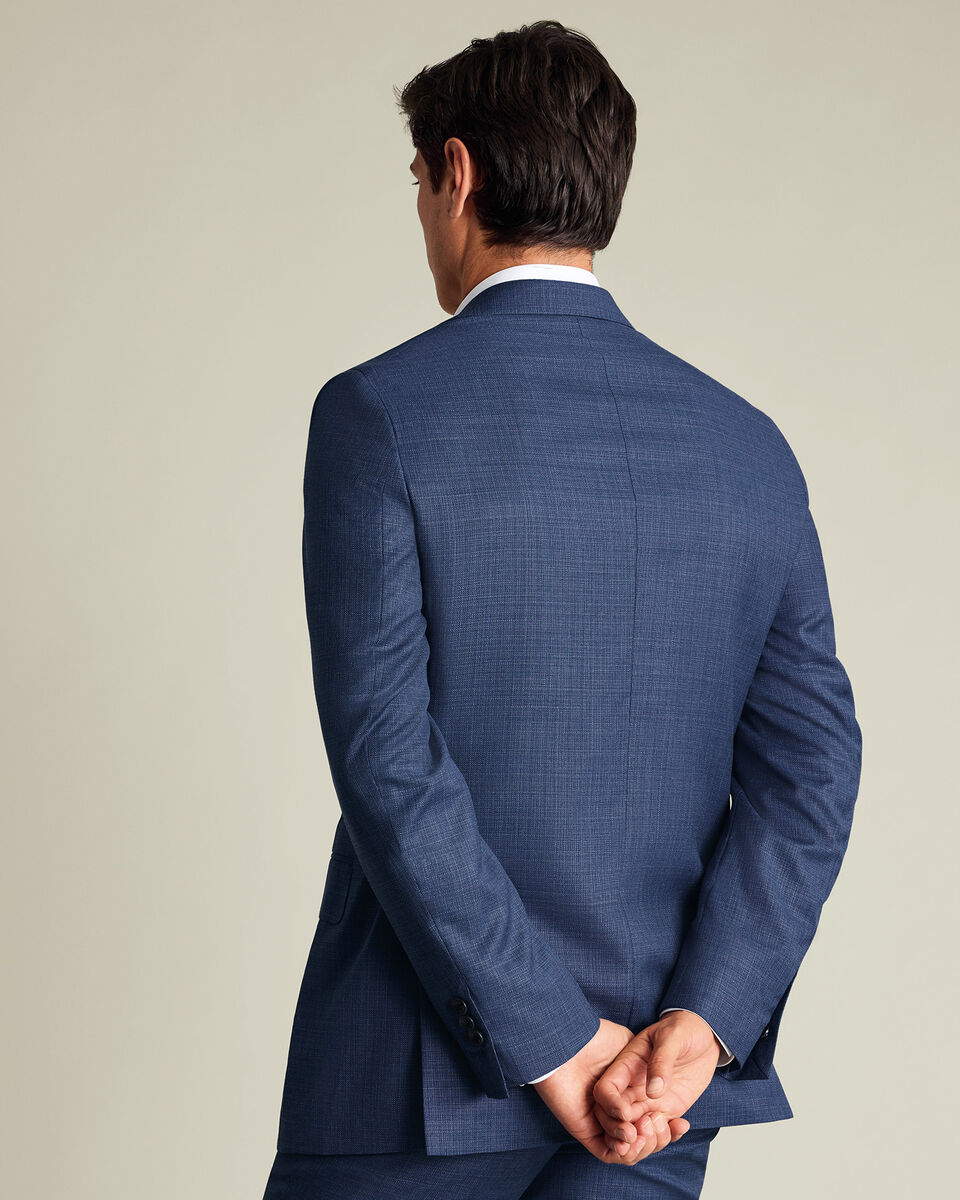 Italian Luxury Suit Jacket – Ink Blue