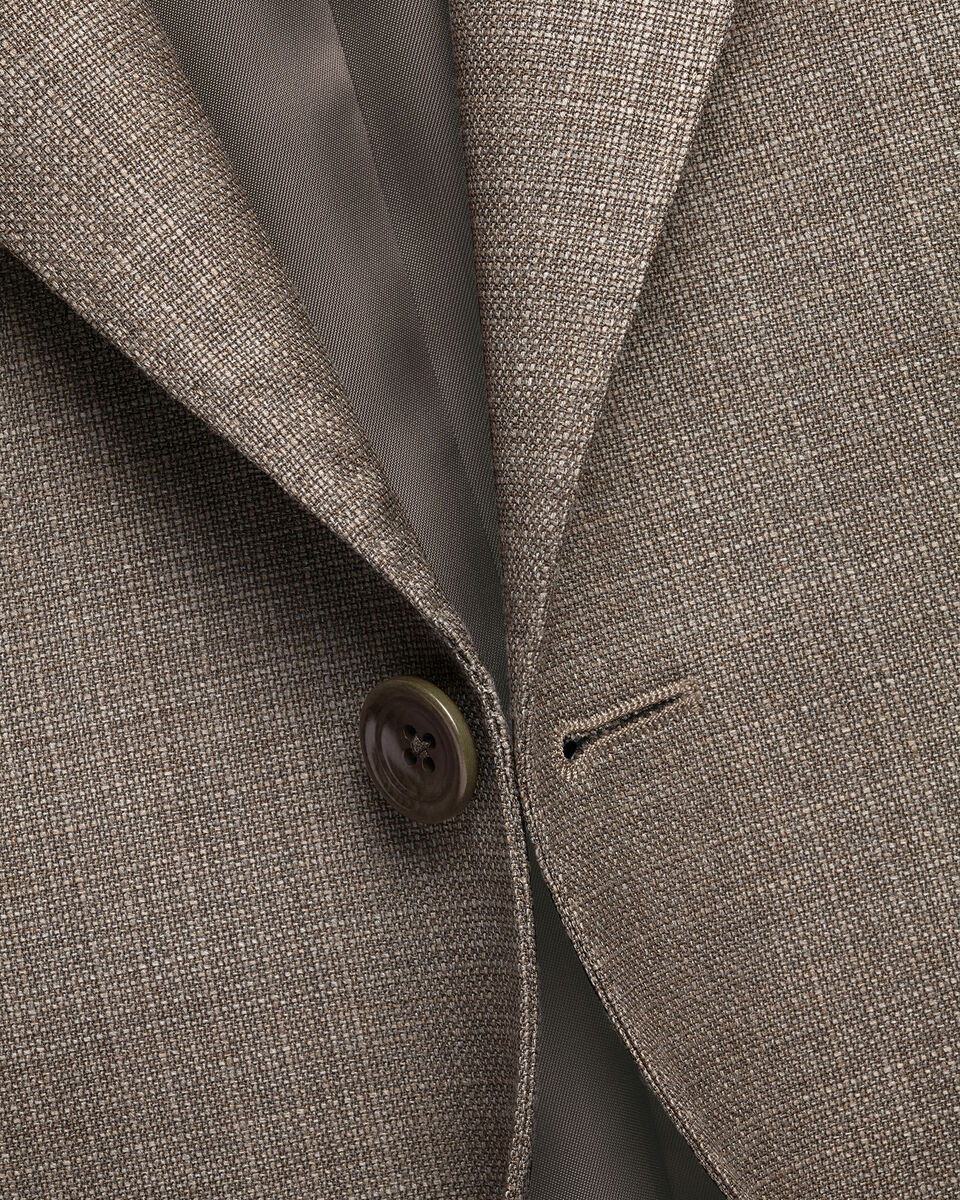 Italian Luxury Suit Jacket – Taupe