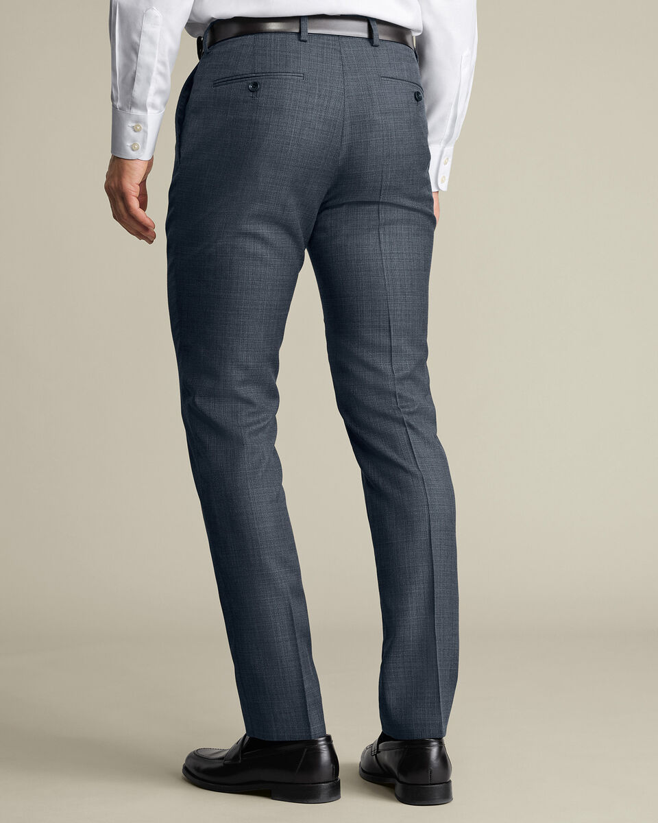 Italian Luxury Suit Pants – Graphite Gray Secondary image