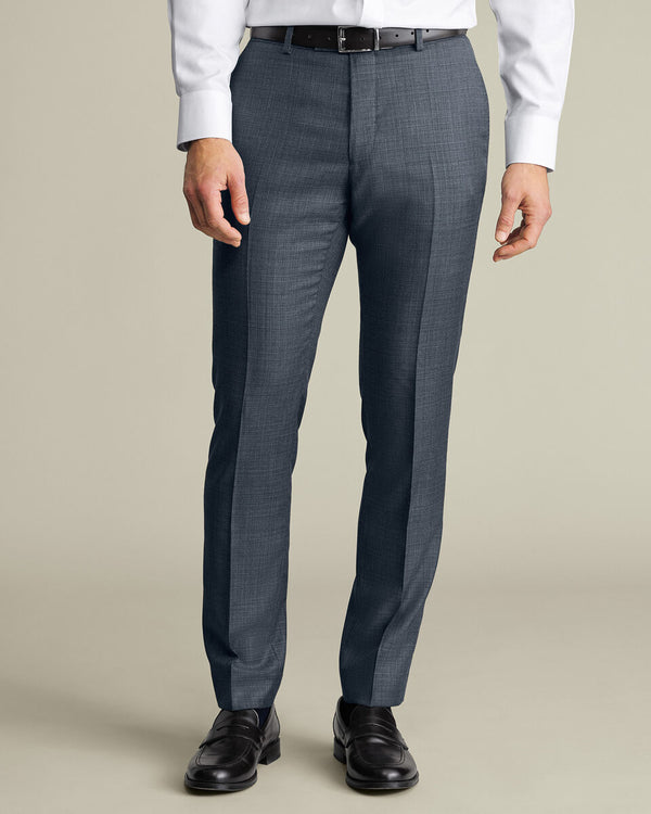 Italian Luxury Suit Pants – Graphite Gray