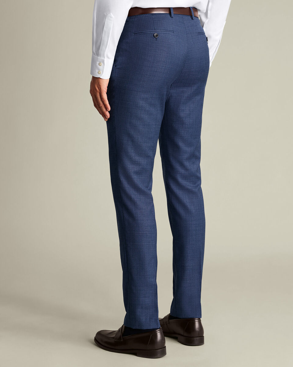 Italian Luxury Suit Pants – Ink Blue Main image