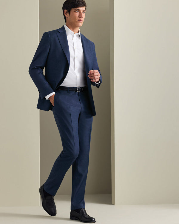 Italian Luxury Suit Jacket - Indigo