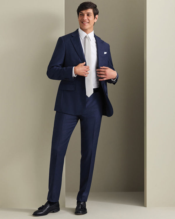 Italian Luxury Suit Jacket - Indigo