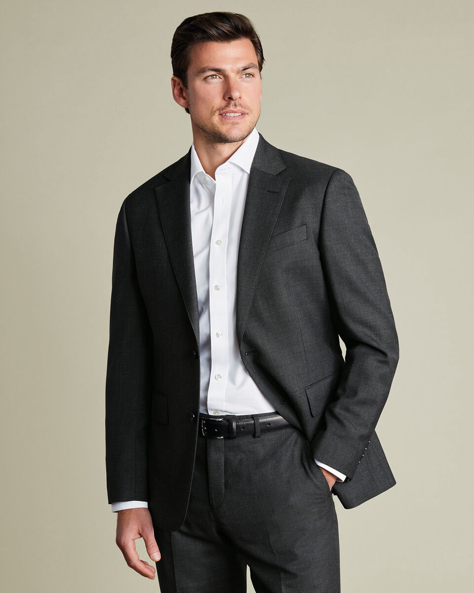 End-on-End Ultimate Performance Suit Jacket - Charcoal Gray