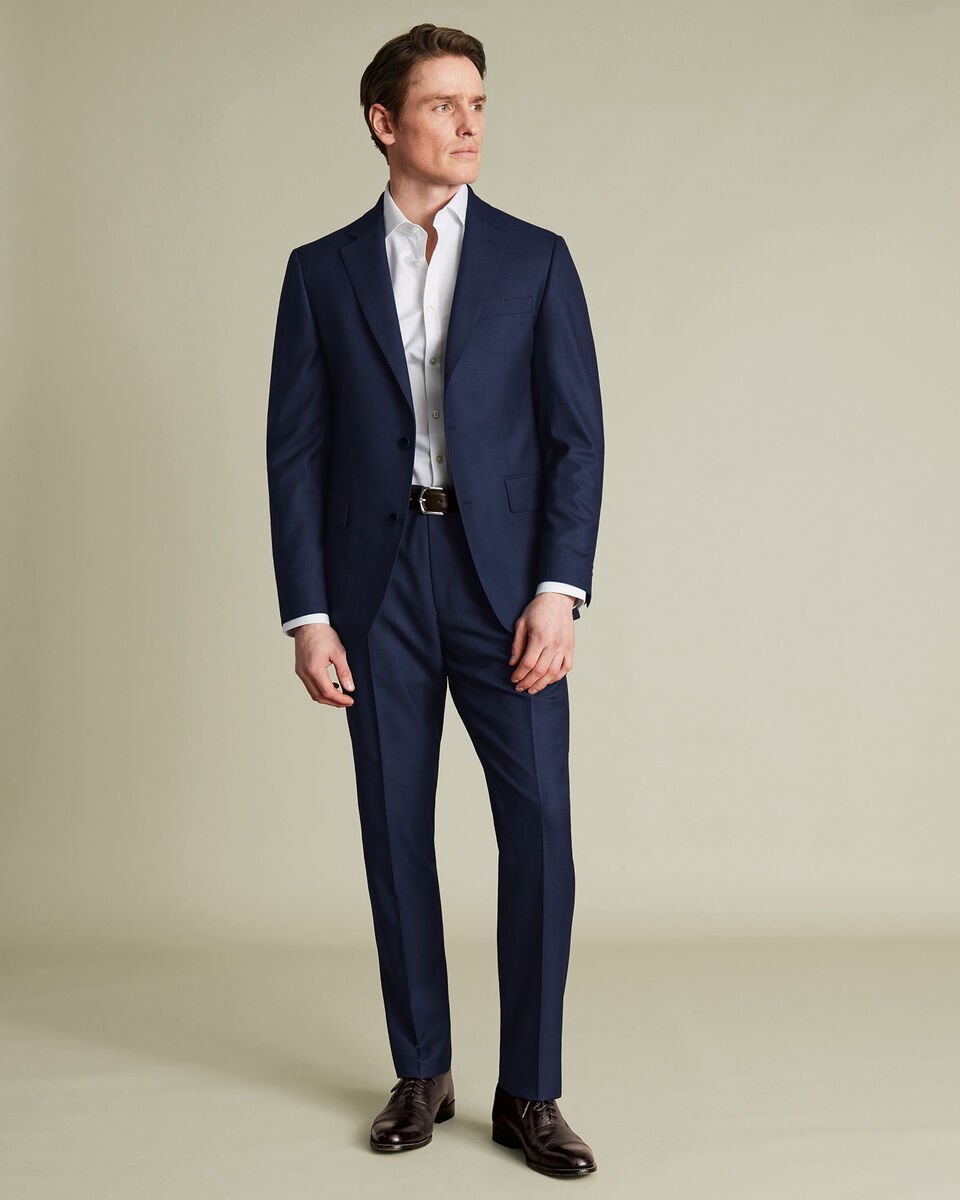 End On End Ultimate Performance Suit Jacket - Indigo Blue